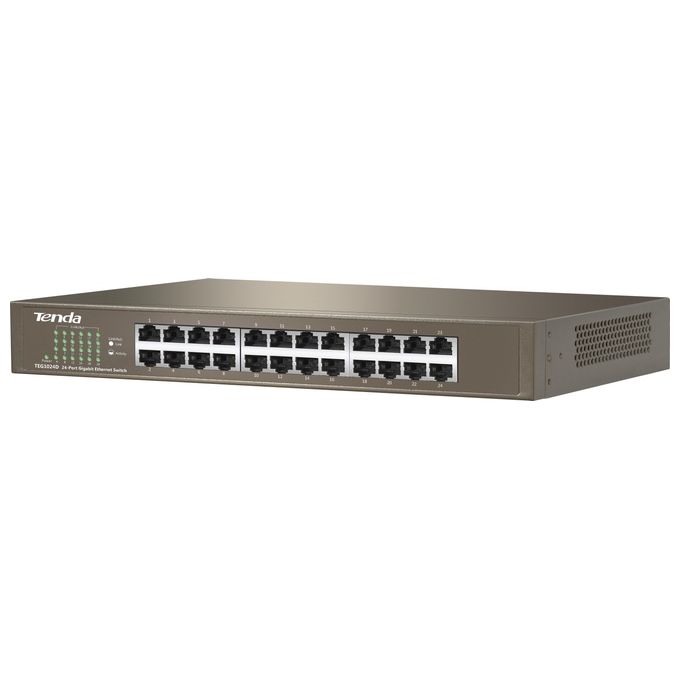 Tenda Switch 24 Porte Da Rack 10-100-1000 Gigabit