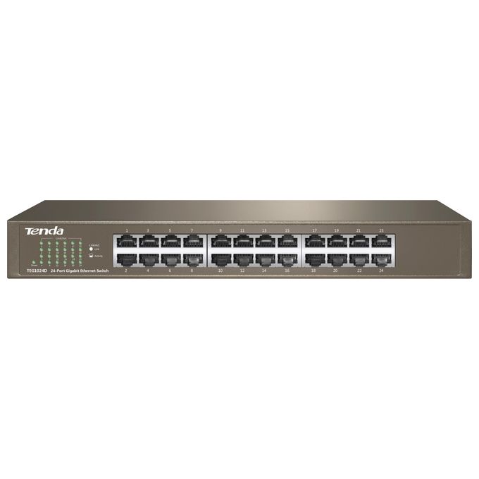 Tenda Switch 24 Porte Da Rack 10-100-1000 Gigabit