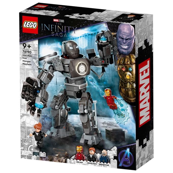 LEGO Marvel Super Heroes Iron Man Iron Monger Scatena il Caos
