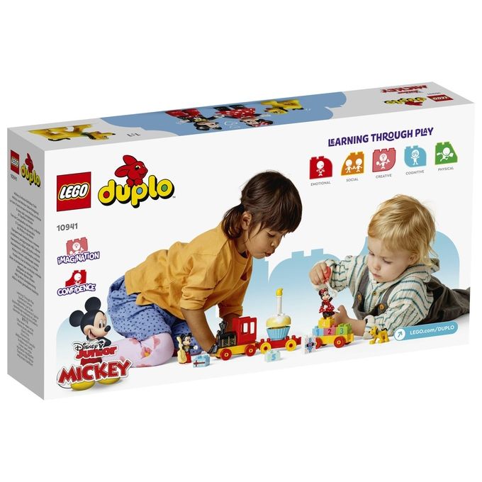 LEGO Duplo Disney Il Treno del Compleanno di Topolino e Minnie