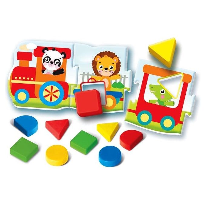 Clementoni Gioco Educativo Sapientino Baby Montessori Il Trenino delle Forme