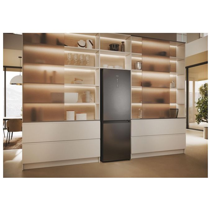 Haier 2D 60 Serie 5 HDPW5618CNPD Frigorifero Combinato Libera Installazione 352 Litri Classe Energetica C Acciaio Inox