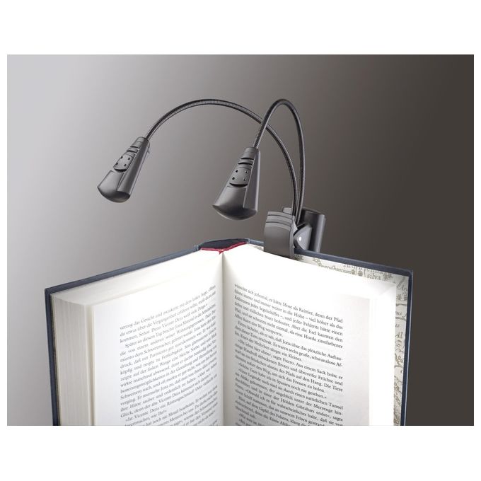 Konig and Meyer 12243 Lampada per Leggio Double LED FlexLight