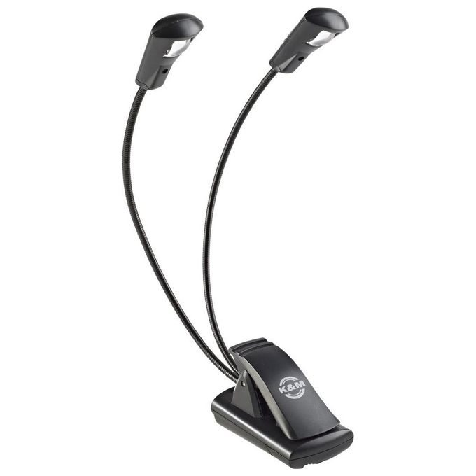 Konig and Meyer 12243 Lampada per Leggio Double LED FlexLight