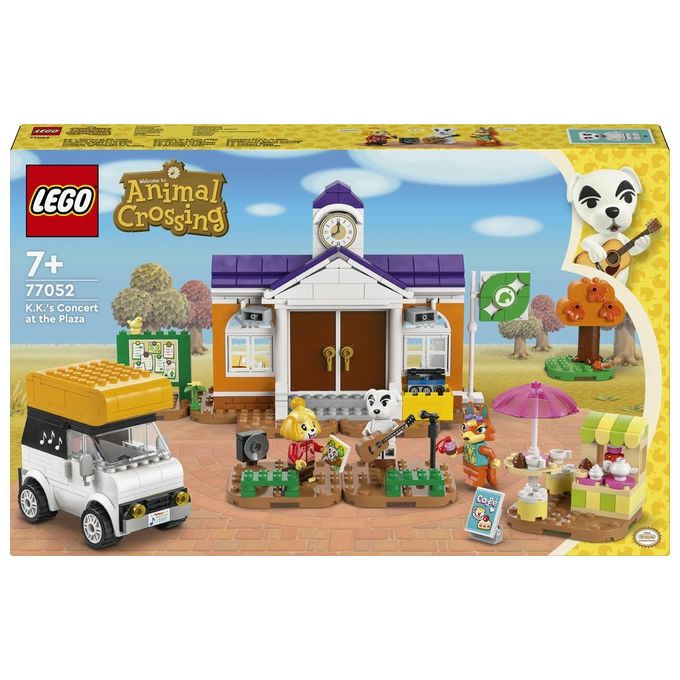 Lego Animal Crossing Concerto in Piazza con K.k.
