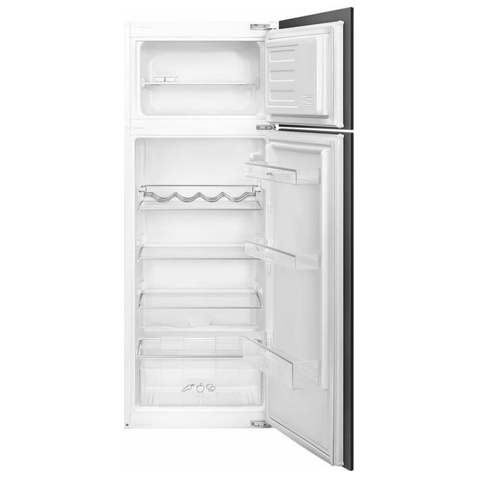 Smeg D8140F Frigorifero da Incasso Doppia-Porta Statico 220 Litri 144 cm Estetica Universale Classe F