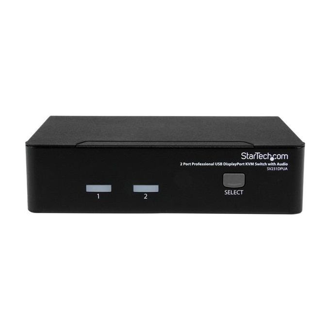 StarTech.com Switch Kvm Displayport A 2 Porte UsbCon Audio
