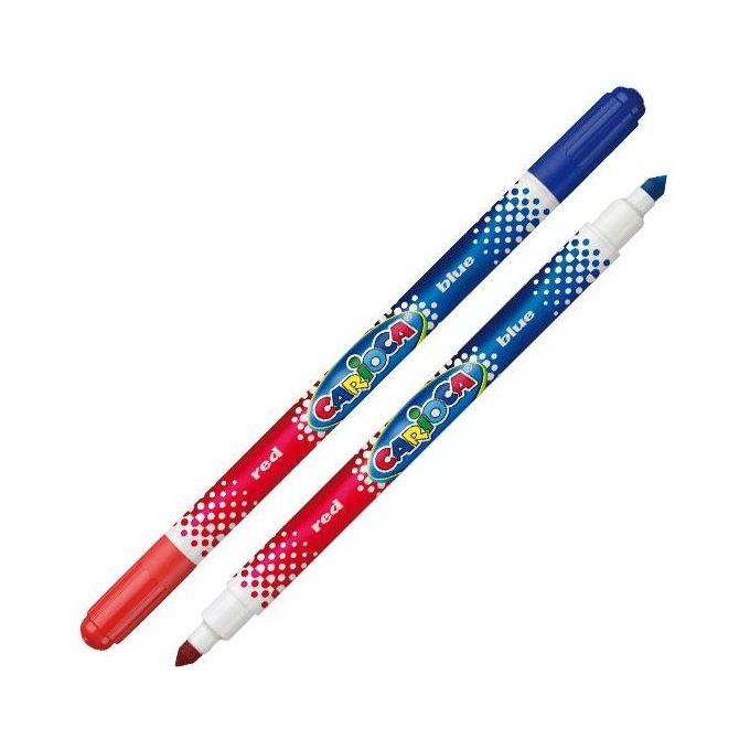 Carioca cf6 Pennarello Bi_color Assortiti