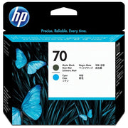 Hp testina 70 nero opaco ciano