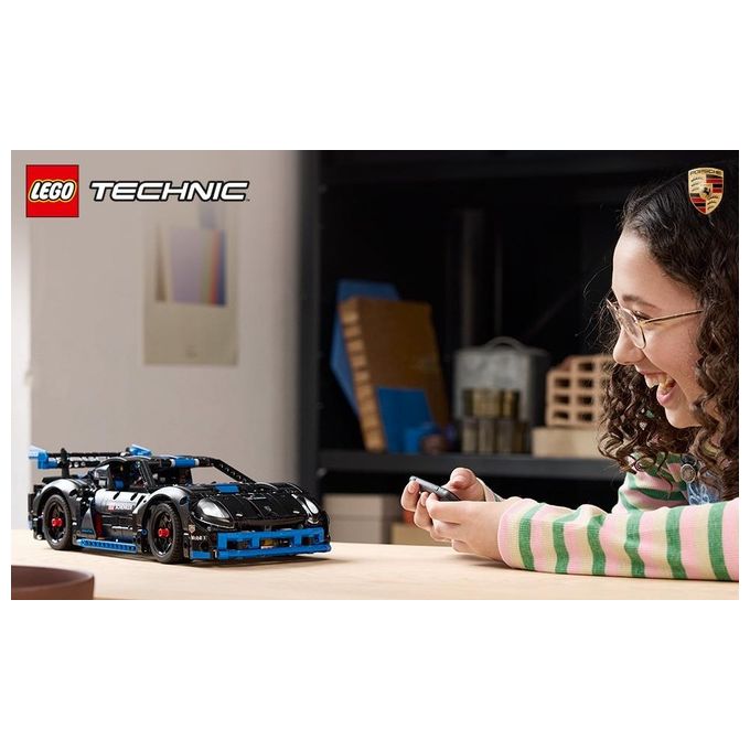 Lego Technic Auto da Corsa Porsche GT4 e-Performance, Macchina Telecomandata, Modellino di Auto da Costruire Interattivo