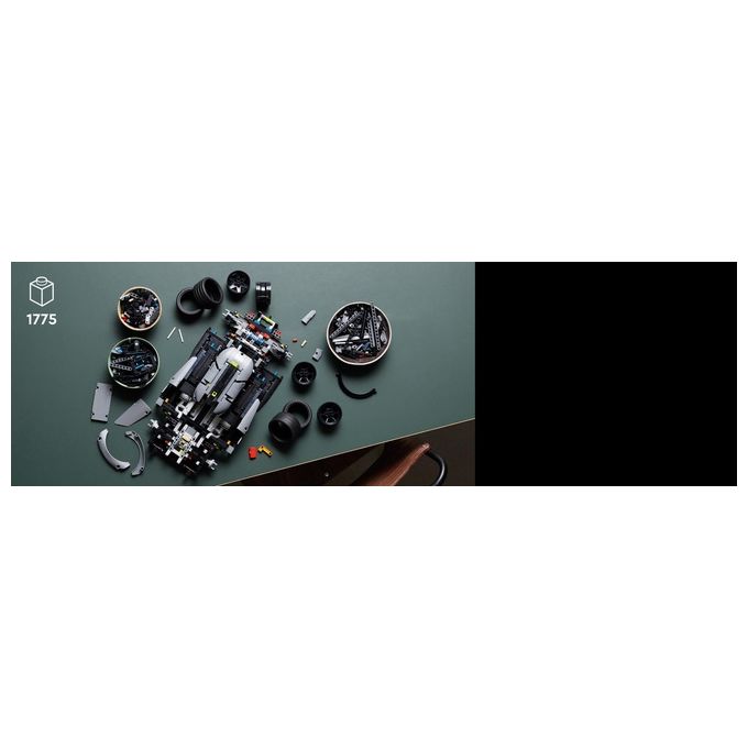 LEGO Technic 42156 PEUGEOT 9X8 24H Le Mans Hybrid Hypercar, Modellino di Auto da Corsa per Adulti Scala 1:10, Set da Collezione
