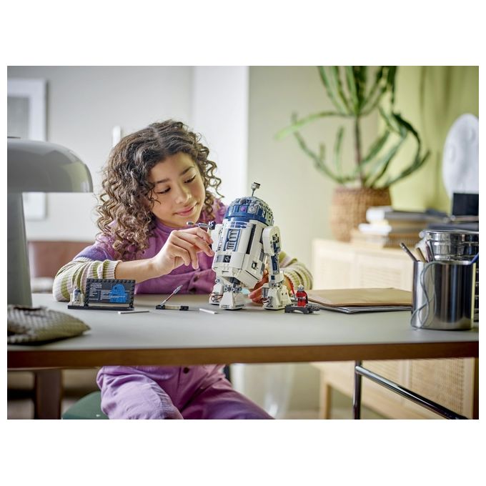 LEGO Star Wars 75379 R2-D2, Modellino da Costruire di Droide con Parti Mobili e Accessori, Giochi Bambini 10+ con Minifigure