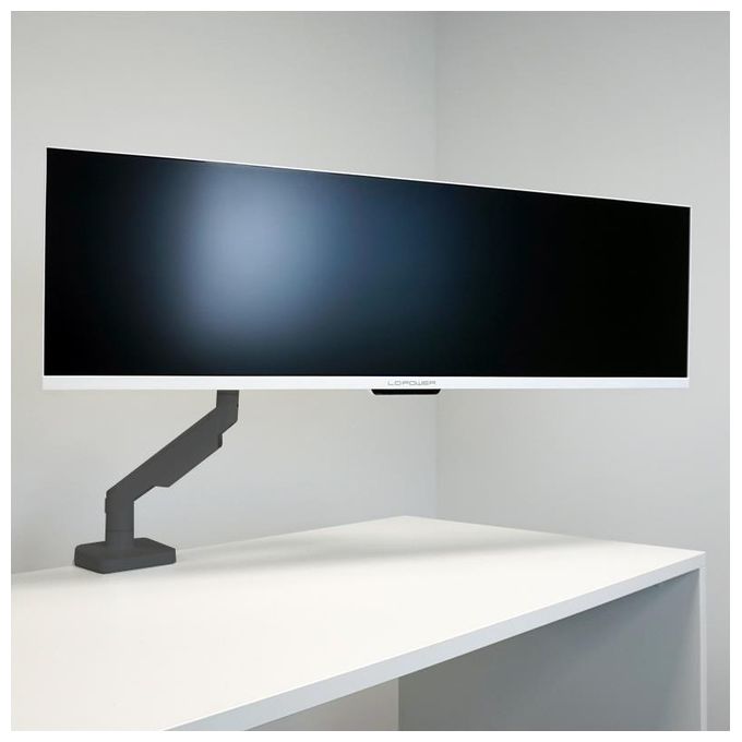 LC-Power LC-EQ-A49B Braccio per Monitor 17''-49'' da Scrivania Regolabile