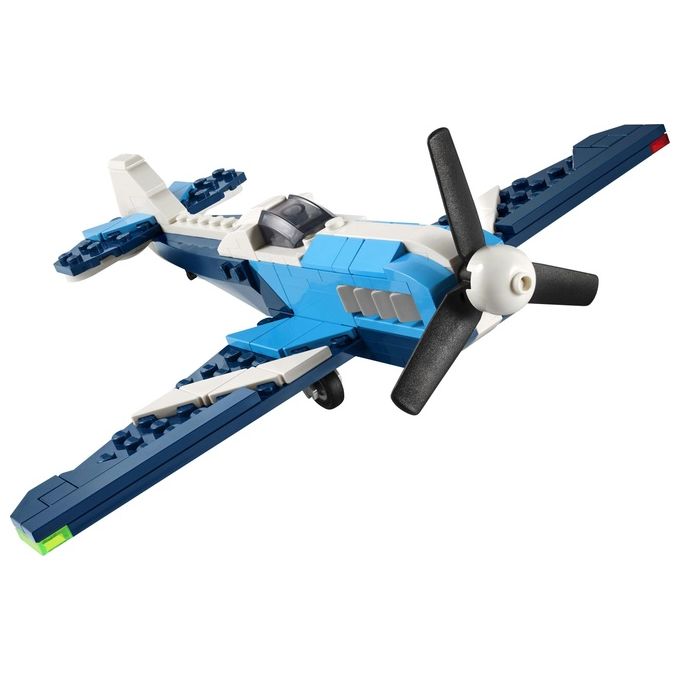 LEGO Aereo 31160 Creator Velivolo da Competizione 3 in 1 Esperienza Costruzione Versatile e Divertente