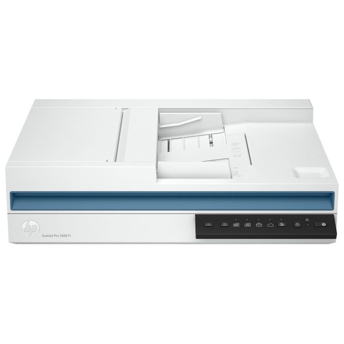HP Scanjet Pro 2600 f1 Scanner Piano e ADF 600x600 DPI A4 Bianco
