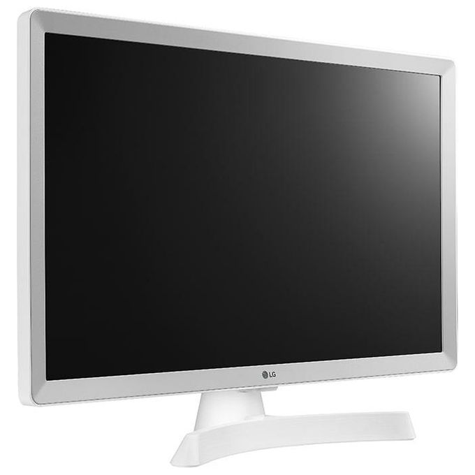 LG 24TQ510S Monitor TV 24'' Smart WebOS 22 Wi-Fi Bianco