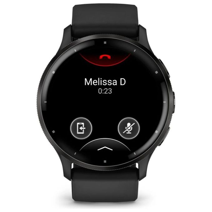 Garmin Venu 3 45mm 1.4'' Amoled GPS Sport Salute Notifiche Black and Slate con cinturino in silicone
