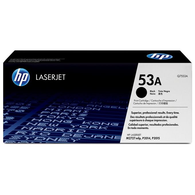 Hp toner nero 3000 pagine laserjet per p2015-m2727