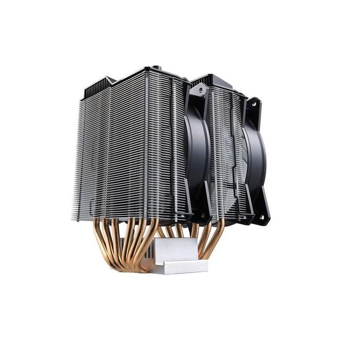 Cooler Master MasterAir MA621P TR4 Edition Ventola Esclusiva AMD TR4 2x MasterFan MF120R RGB 600-1800RPM 6 Heatpipes Wired RGB Controller