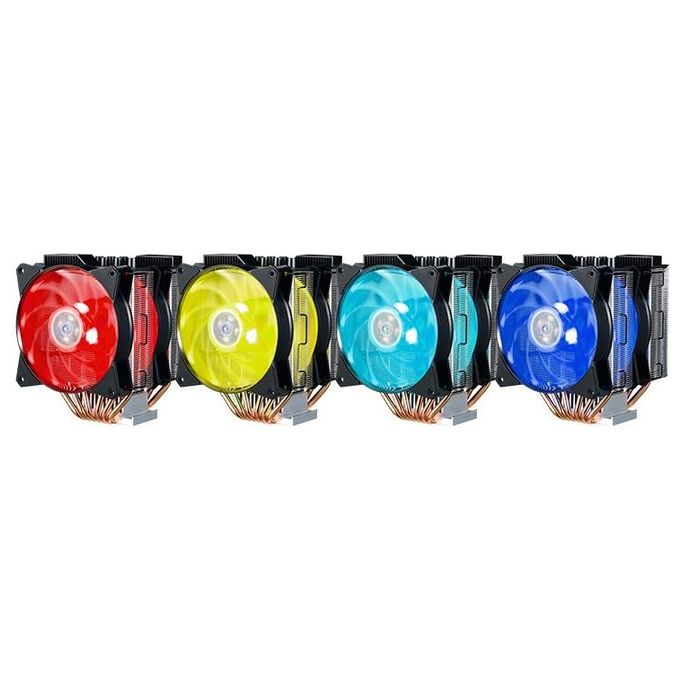 Cooler Master MasterAir MA621P TR4 Edition Ventola Esclusiva AMD TR4 2x MasterFan MF120R RGB 600-1800RPM 6 Heatpipes Wired RGB Controller