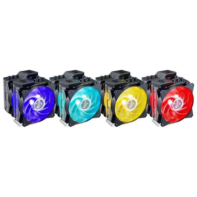Cooler Master MasterAir MA621P TR4 Edition Ventola Esclusiva AMD TR4 2x MasterFan MF120R RGB 600-1800RPM 6 Heatpipes Wired RGB Controller