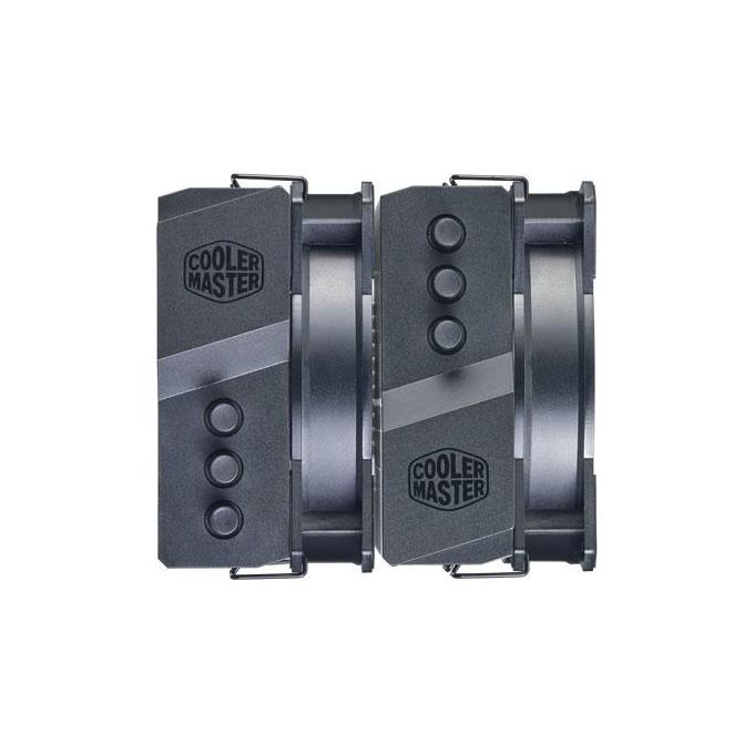 Cooler Master MasterAir MA621P TR4 Edition Ventola Esclusiva AMD TR4 2x MasterFan MF120R RGB 600-1800RPM 6 Heatpipes Wired RGB Controller