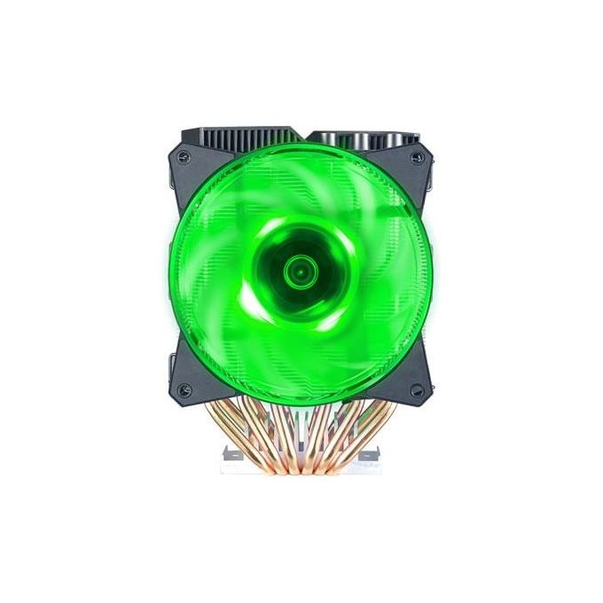 Cooler Master MasterAir MA621P TR4 Edition Ventola Esclusiva AMD TR4 2x MasterFan MF120R RGB 600-1800RPM 6 Heatpipes Wired RGB Controller