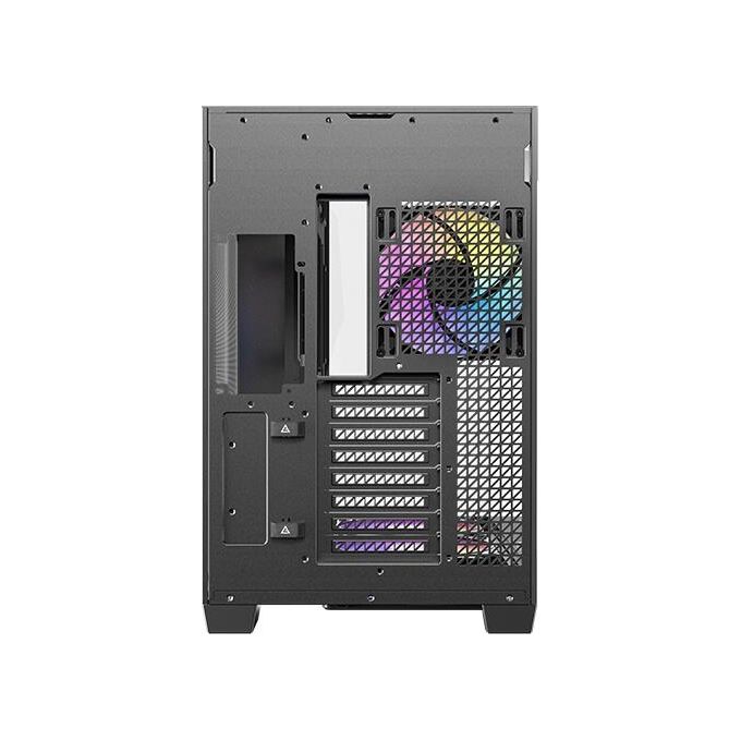 Antec C8 Argb 2 Ventole Tqr da 160 Mm e 1 Tq 140 Mm Argb Pwm Incluse Layout a Doppia Camera Tipo C Supporto Radiatore da 360 Mm Pannelli Frontali e Laterali Tg Senza Cuciture Compatibile Rtx 40