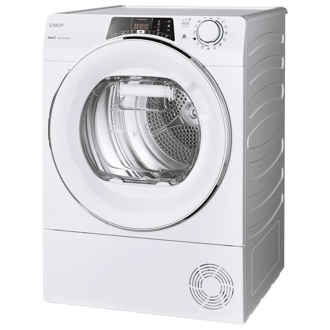 Candy Rapido' ROE H8A2TCEX-S Asciugatrice Libera Installazione Caricamento Frontale 8Kg Classe Energetica A++ Bianco