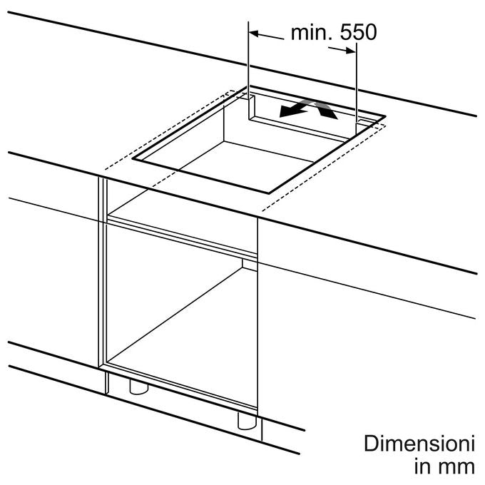 Bosch Serie 6 PIV831HB1E Piano Cottura a Induzione Nero da Incasso 80cm 5 Zone