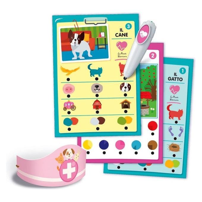 Clementoni Gioco Educativo Sapientino la Piccola Veterinaria
