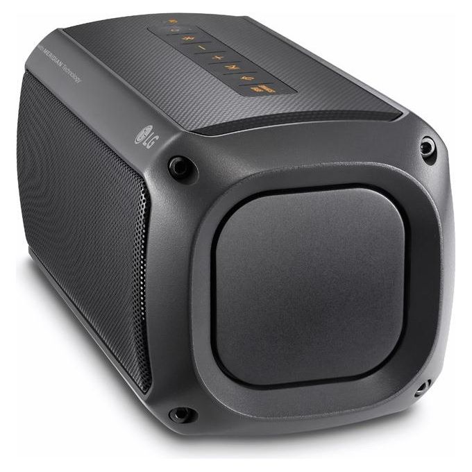 LG PK3 Portable Speaker Bluetooth Waterproof Ipx-7 Autonomia 12 Ore 16W Nero