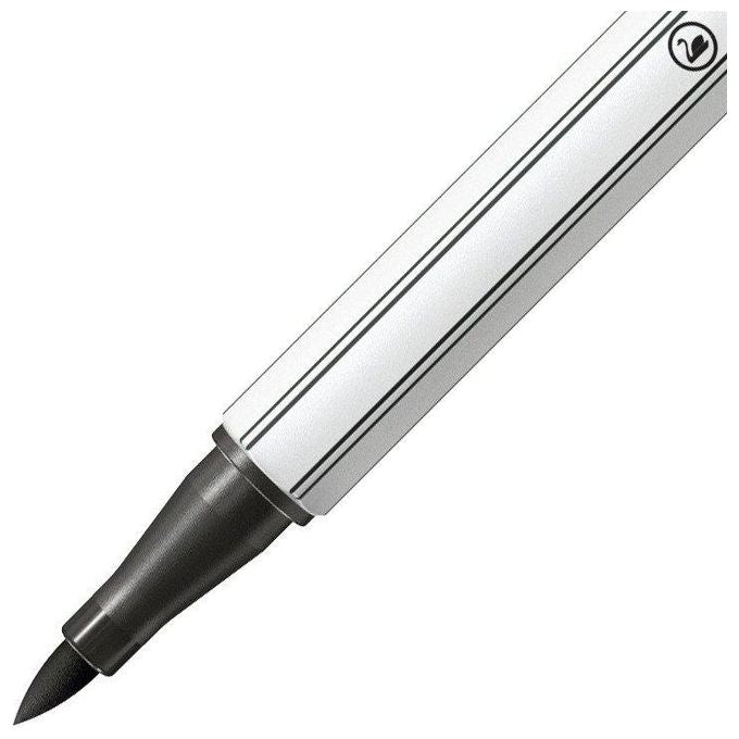 Stabilo Confezione 10 Pezzi Pen 68 Brush Nero