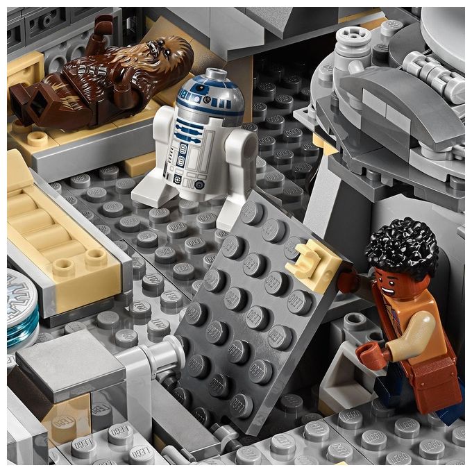 LEGO 75257 Star Wars Millennium Falcon Giocattolo da Costruire con 7 Minifigure e 1353 Pezzi colore Nero