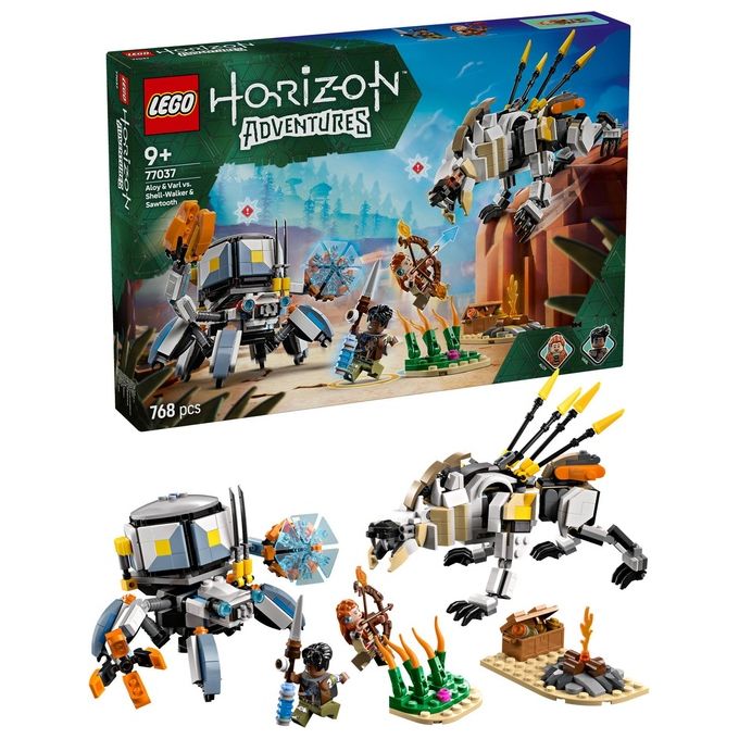 LEGO 77037 Horizon Adventures Set da Costruzione con 2 Minifigure e 2 Robot Giocattolo 768 Pezzi colore Multicolore