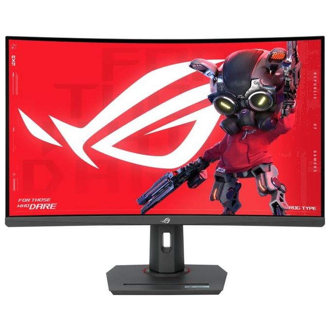 ASUS ROG Strix XG32WCMS Monitor Gaming Curvo da 32'' pollici (315) QHD 2560x1440 280Hz e Tempo di Risposta 1ms Extreme Low Motion Blur Sync USB Type-C DisplayWidget Center HDR Nero