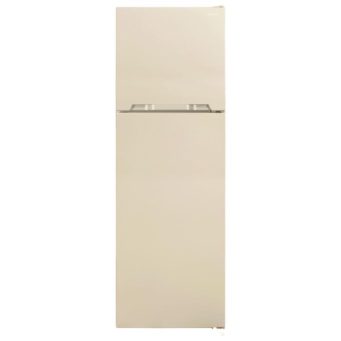 Sharp SJ-FTA03ITXJE – Frigorifero Doppia Porta 252 L, Altezza 166,5 cm, Classe Energetica E, Advanced No Frost, Display Digitale e Ripiani in Vetro Temperato, Colore Beige