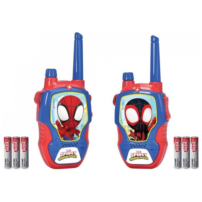 Jada Walkie Talkie Spidey 2.4 GHz 2 Pezzi Set