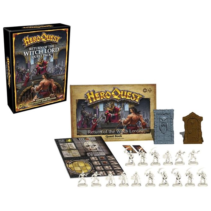 Hasbro Gaming Avalon Hill HeroQuest Il Ritorno del Signore degli Stregoni