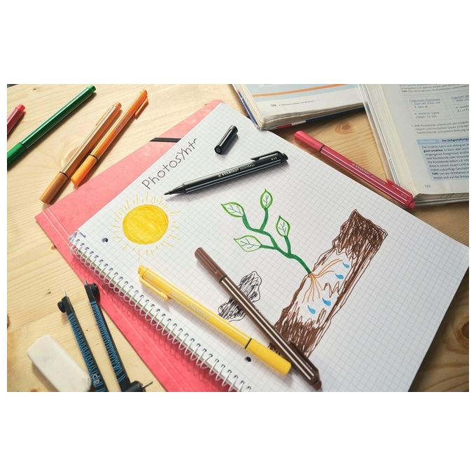 Fineliner Premium - STABILO pointMax - Nero