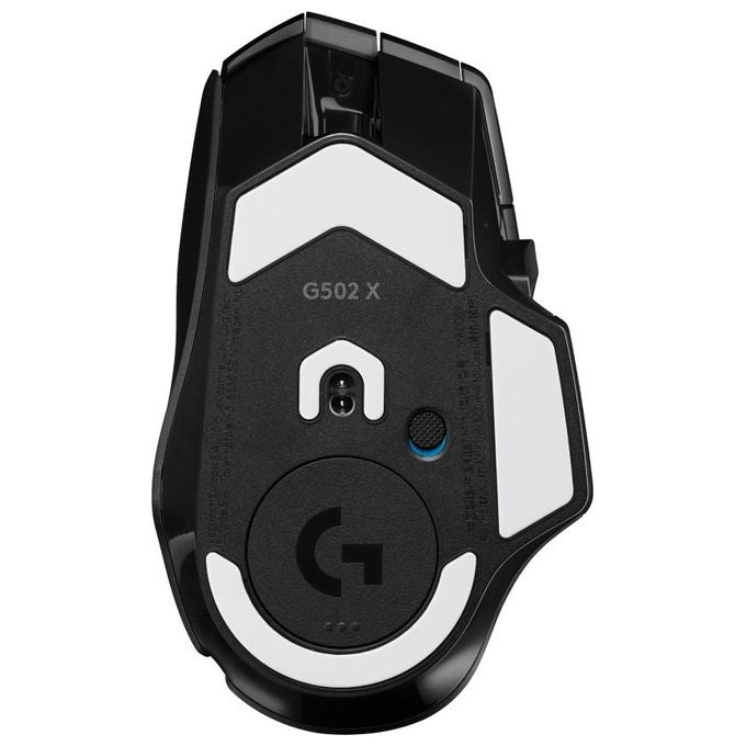 Logitech G 910-006180 G502 X LIGHTSPEED Mouse Gaming Wireless Ottico HERO 25K 25600 DPI 13 tasti Switch LIGHTFORCE colore Nero
