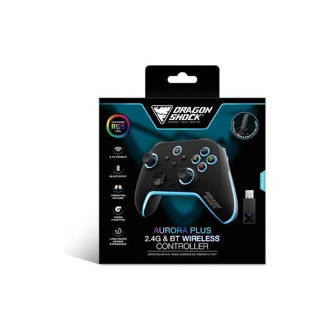 Dragon Aurora Plus Wireless Nero per Nintendo Switch