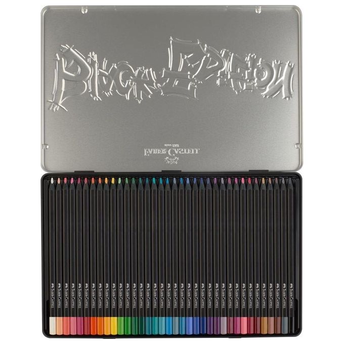 Faber Castell 36 Matite Colorate Blackedition