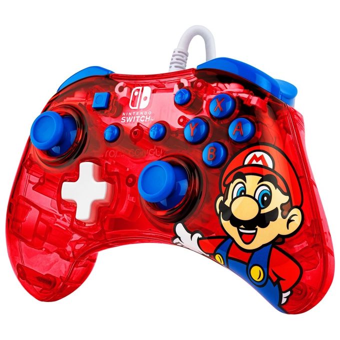 Pdp Wired Controller Rock Candy Mini Super Mario per Nintendo Switch