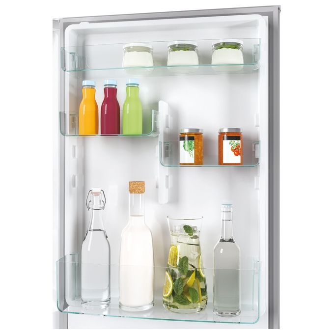 Candy CCE3T618FS Frigorifero Combinato Capacita' 342 Litri Classe energetica F No Frost 185 cm Argento