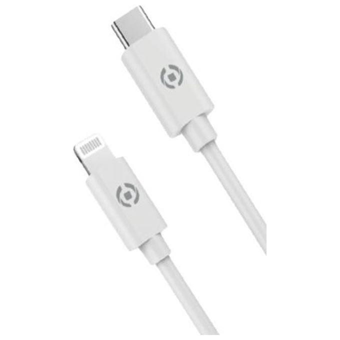 Celly Procompact Cavo Usb-a a Lighting Bianco