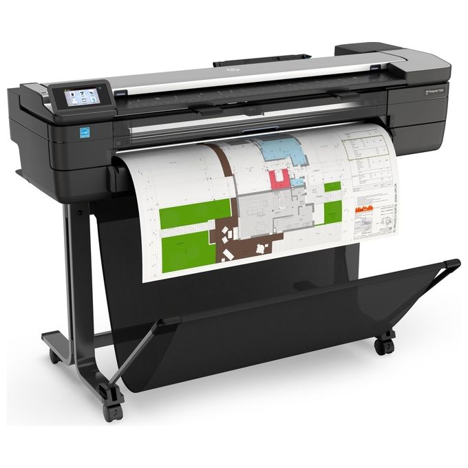 HP Designjet T830 Stampante Grandi Formati Getto Termico d'Inchiostro a Colori 2400x1200 Dpi A0 Collegamento Ethernet Lan Wi-fi