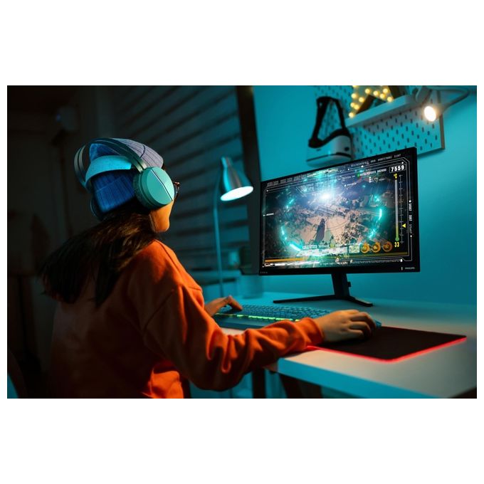 Philips 27M2N3200S-00 Evnia Monitor Gaming 27'' Full HD 1920x1080 Fast IPS 165Hz 4ms FreeSync Premium G-SYNC colore Nero