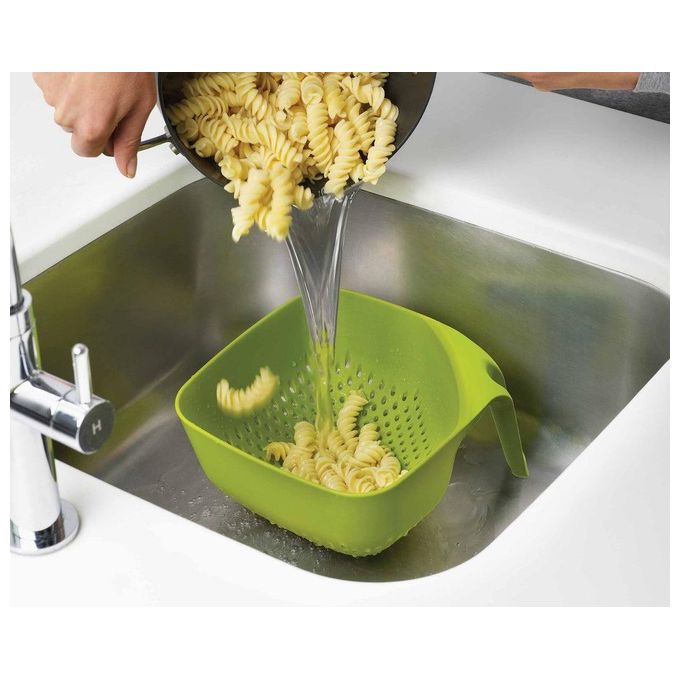 Joseph Joseph Square Colander Bianco