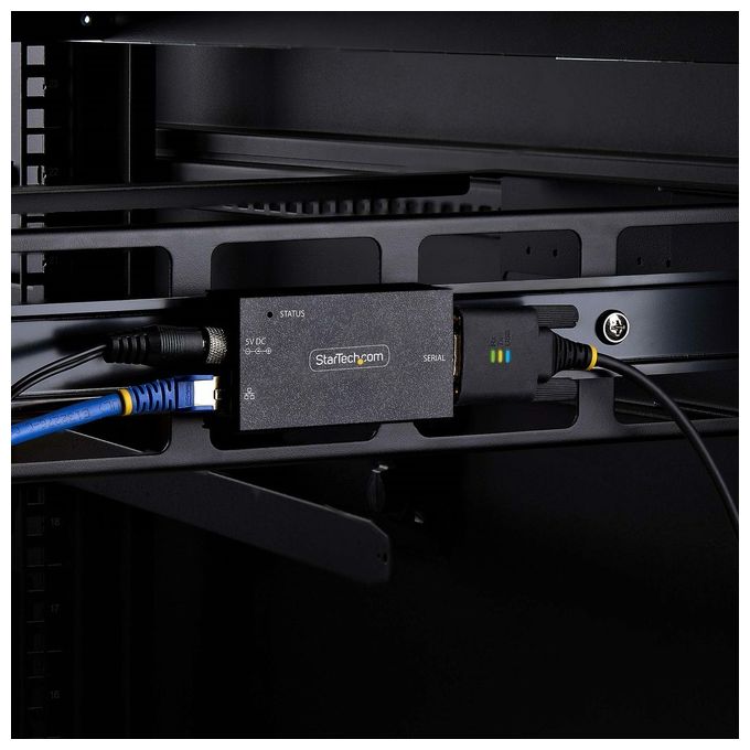 StarTech.com Adattatore da Seriale a Ethernet a 1 Porta Server di Dispositivi Seriali Ip per Dispositivi Rs232 Remoti